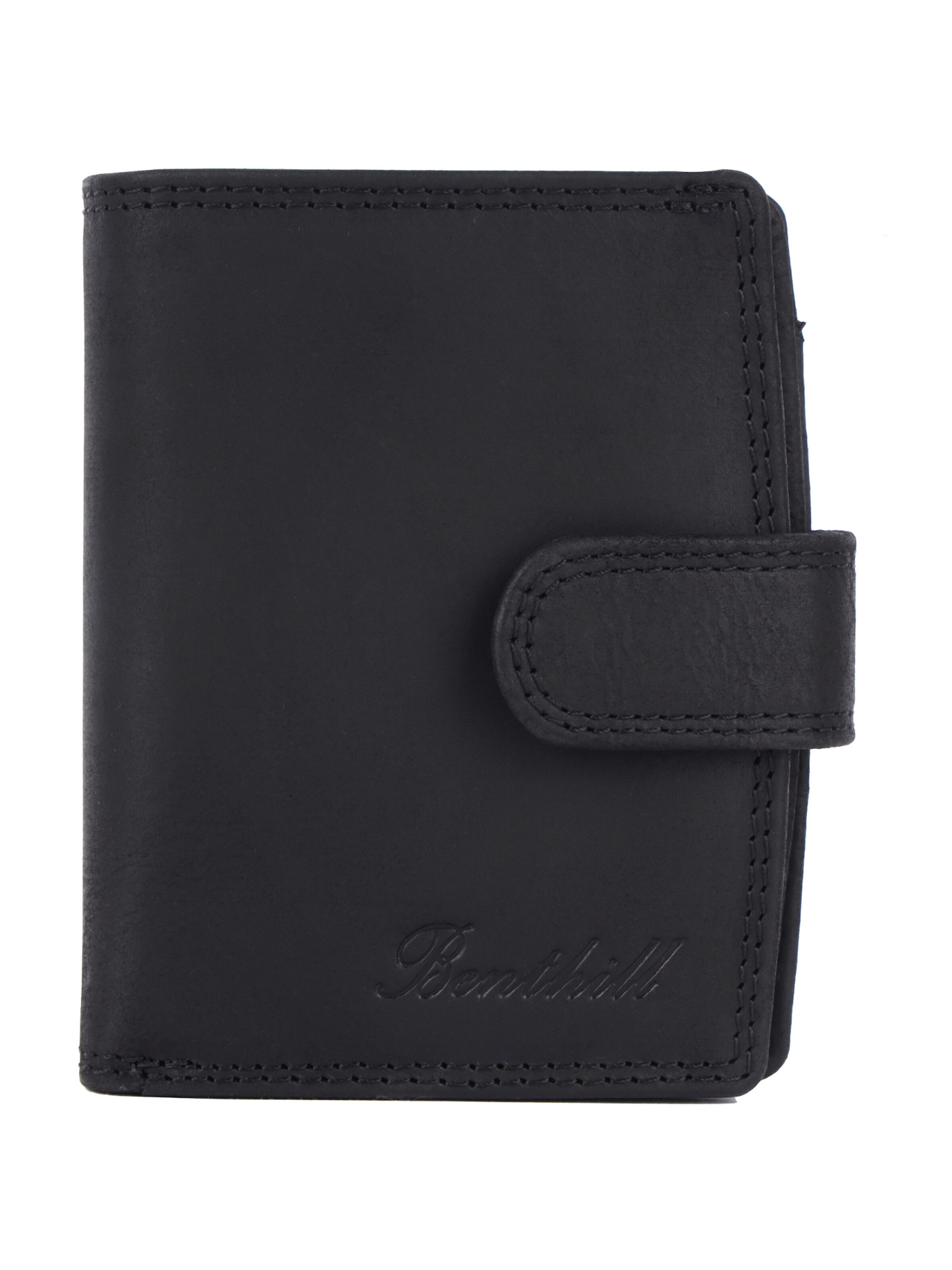 Benthill Wallet in Black: front