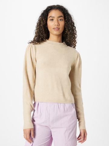 JDY Trui 'Elanor' in Beige: voorkant