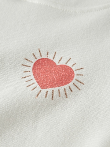 NAME IT - Sudadera 'NKFBiana' en blanco