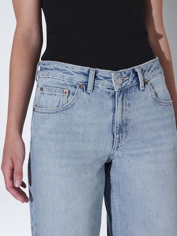 Dr. Denim Regular Jeans 'Rhue Low Wide Jeans' in Blue