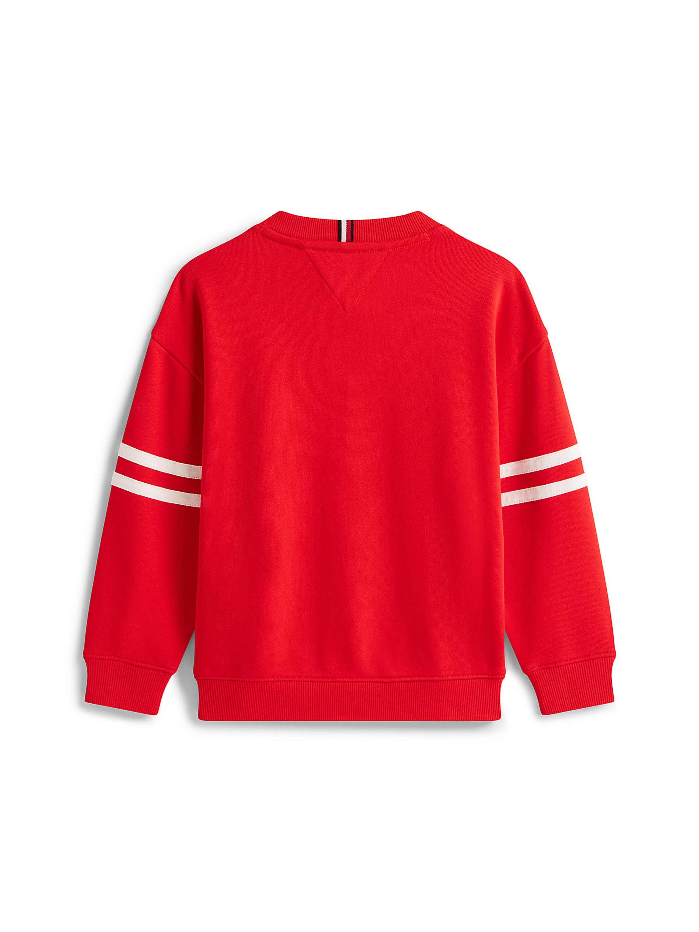 TOMMY HILFIGER Sweatshirt in Red