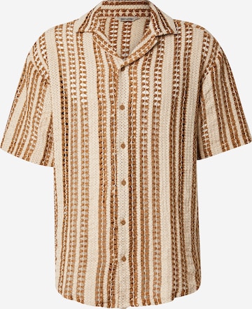 Only & Sons Средняя посадка Рубашка 'ONSDANI' в Белый: спереди