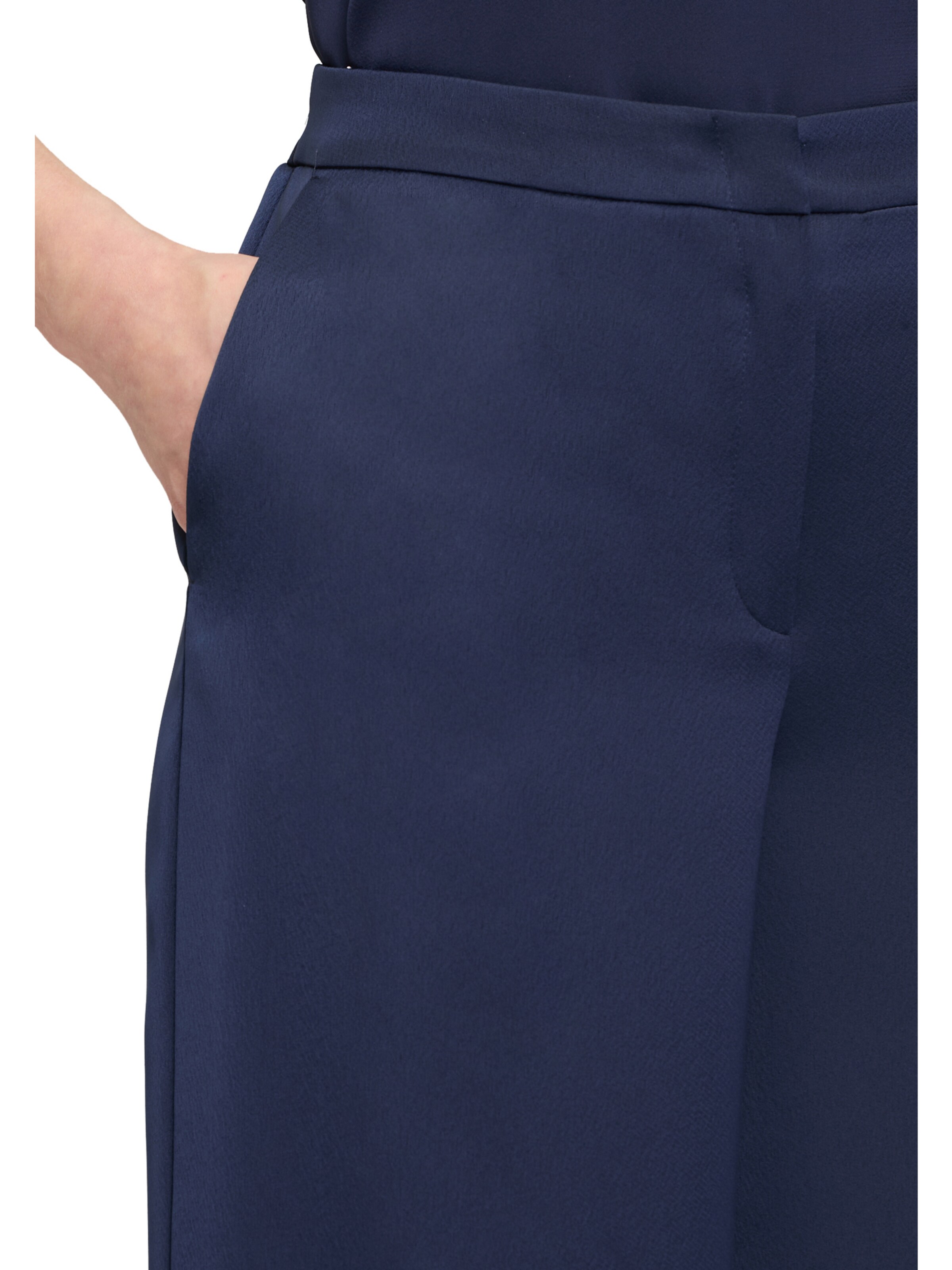 Regular Pantalon Vera Mont en bleu