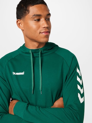 Hummel Sportsweatshirt in Groen