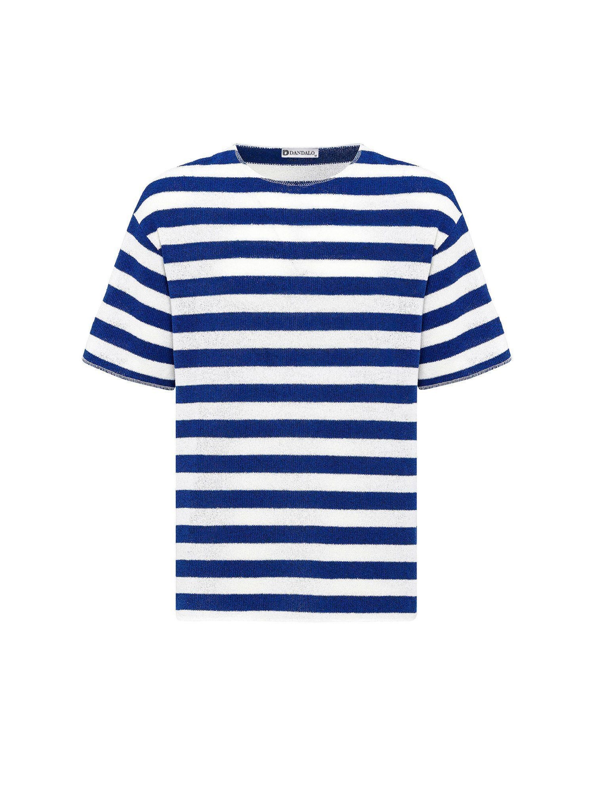 Tricou de la Dandalo pe albastru: față