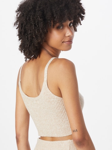 4th & Reckless Knitted Top 'TASHA' in Beige