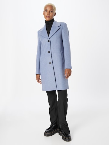 SELECTED FEMME Between-Seasons Coat 'Sasja' in Blue: front