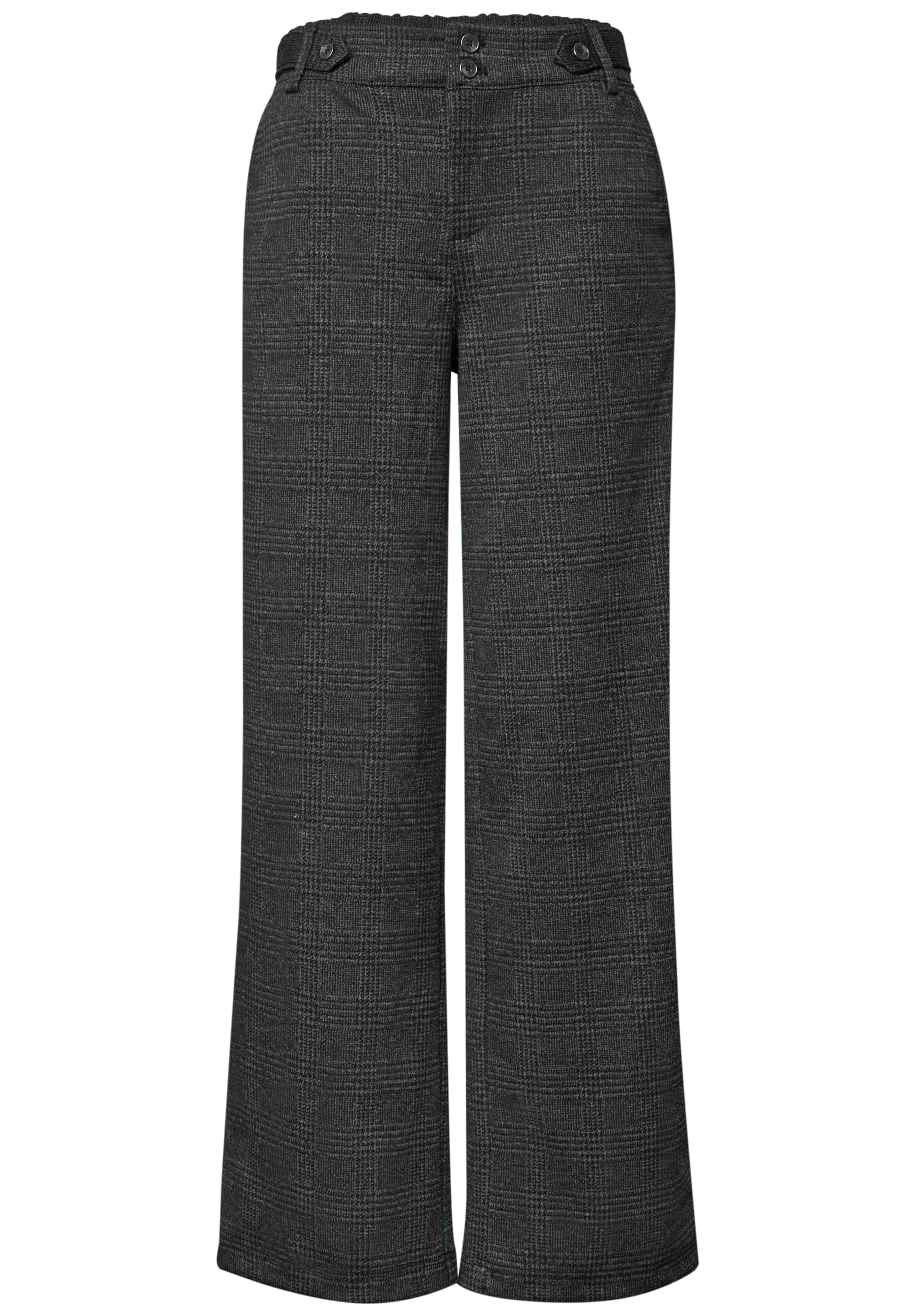 STREET ONE Pants 'Emee' in 32/30 in Dark grey / Black, Item view