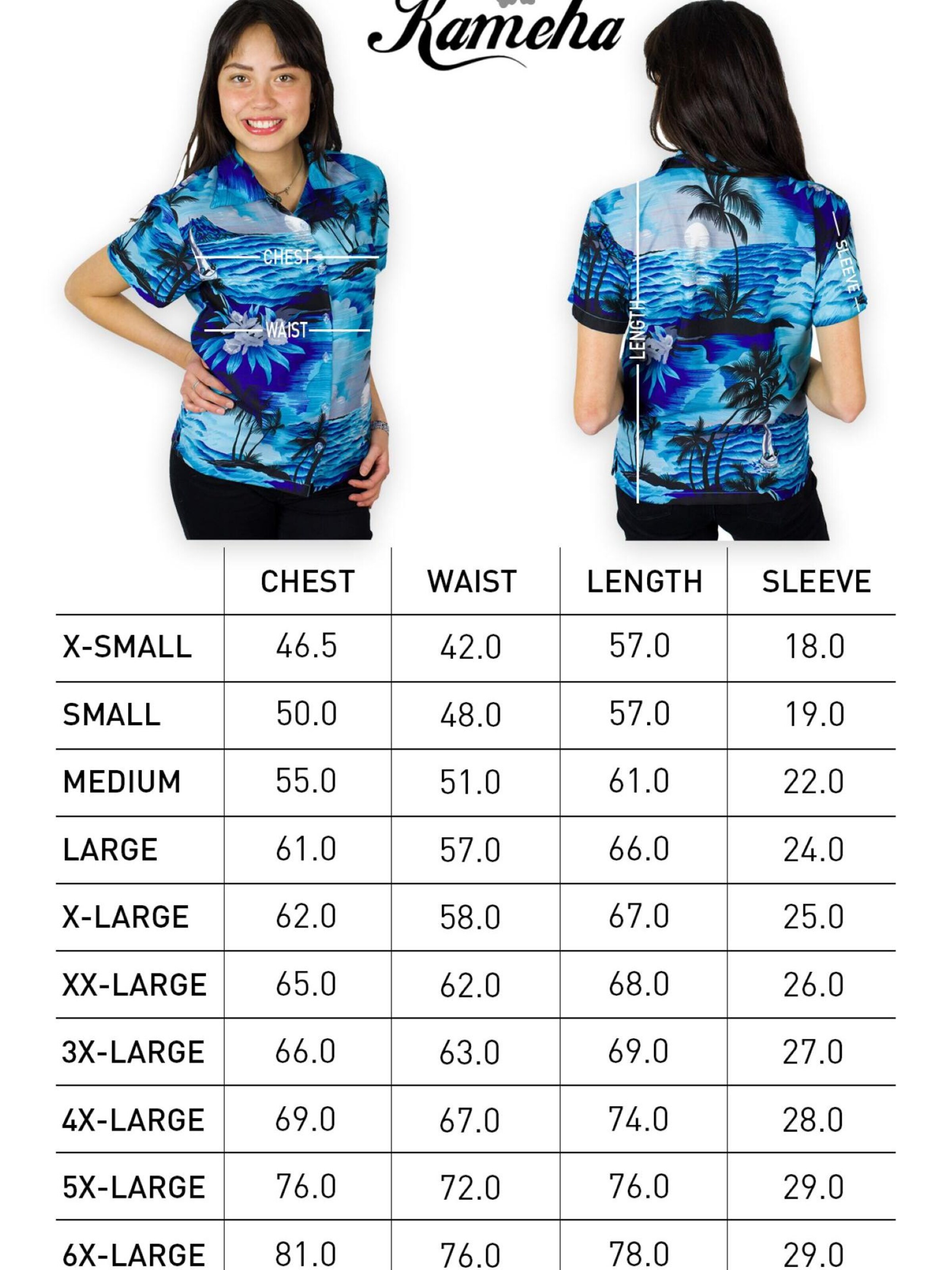 King Kameha Blouse 'Surf' in Blue