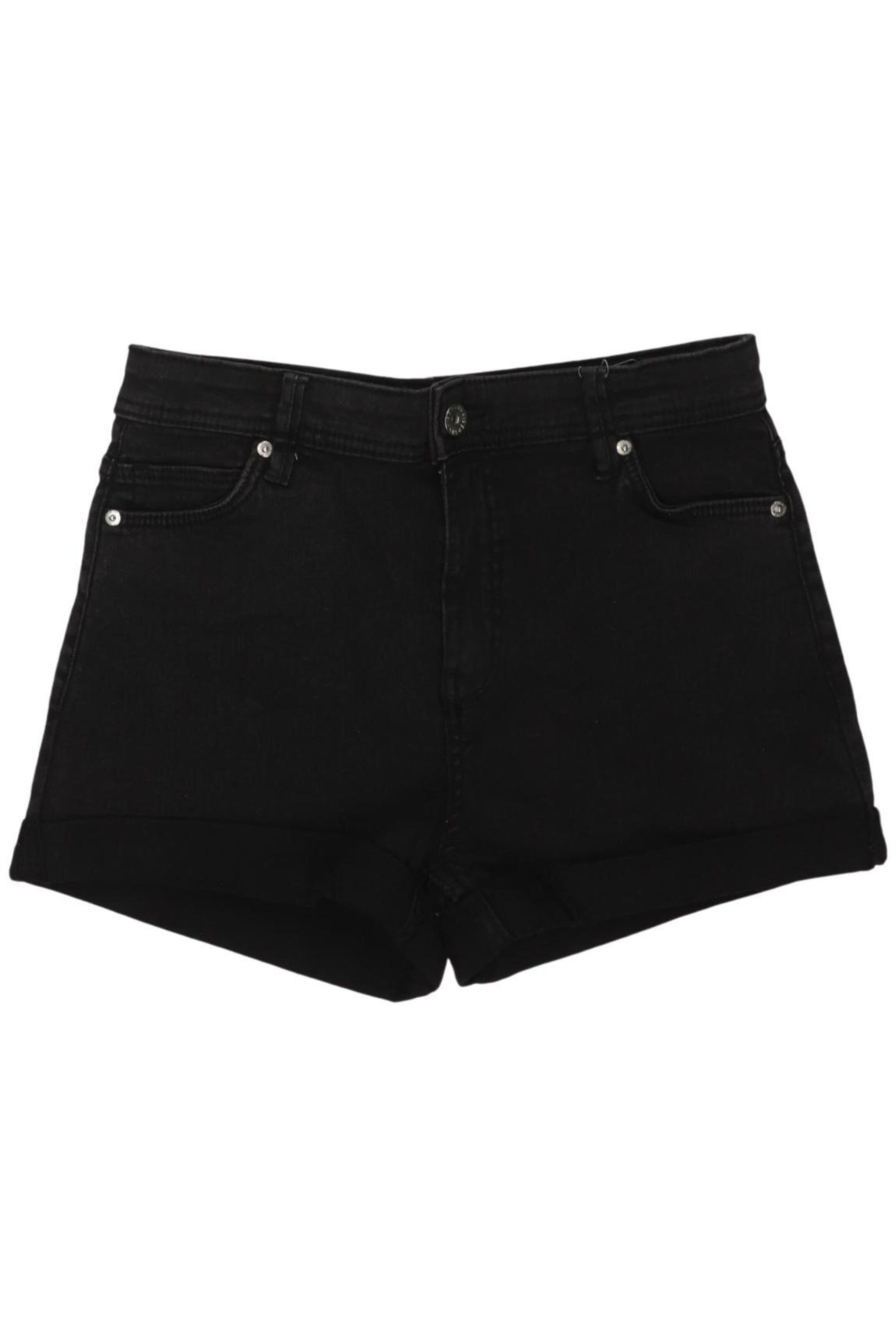 Bershka Shorts in M in Black: front