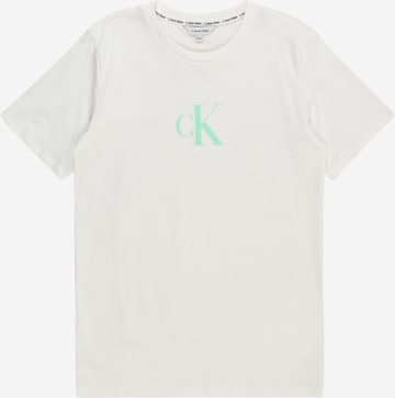 Calvin Klein Swimwear - Camiseta en blanco: frente