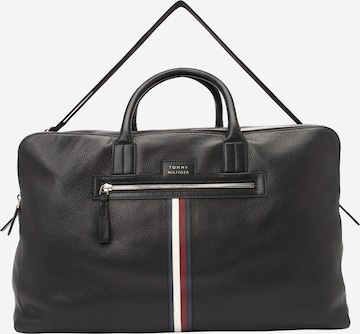 Sac de voyage TOMMY HILFIGER en noir : devant