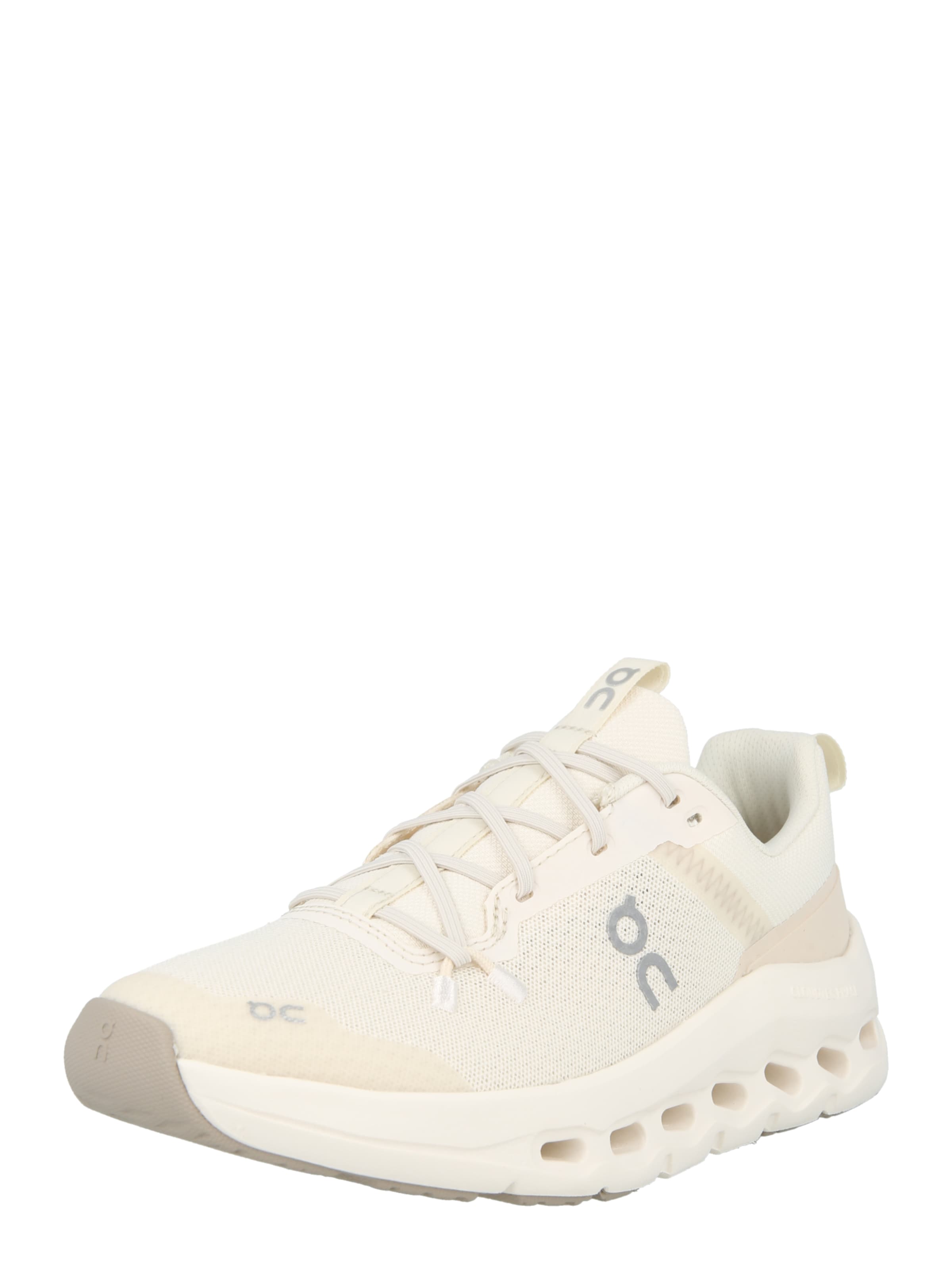 On Sneakers 'Cloudleap' in Beige: voorkant