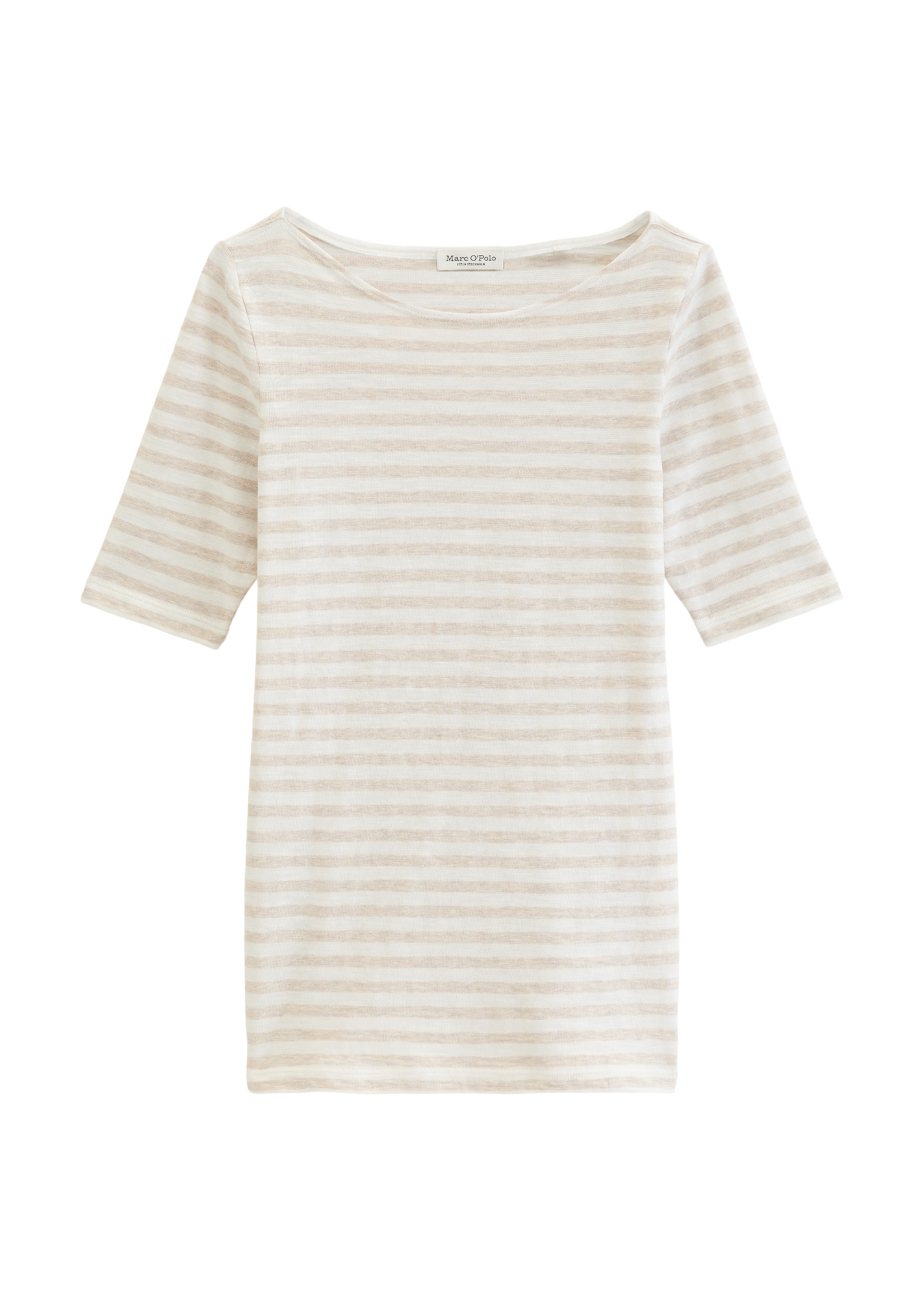 Marc O'Polo Shirt in Beige: front