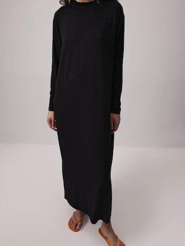 Robe 'Basic Viscose Dress' Touché Privé en noir