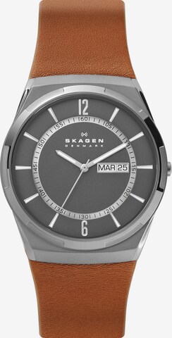 SKAGEN Uhr in Braun: predná strana