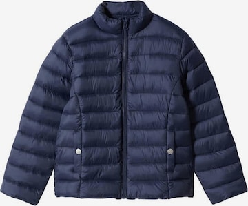 MANGO KIDS Winter Jacket 'Anorak' in Blue: front