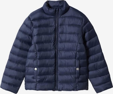 MANGO KIDS Winterjas 'Anorak' in Blauw: voorkant