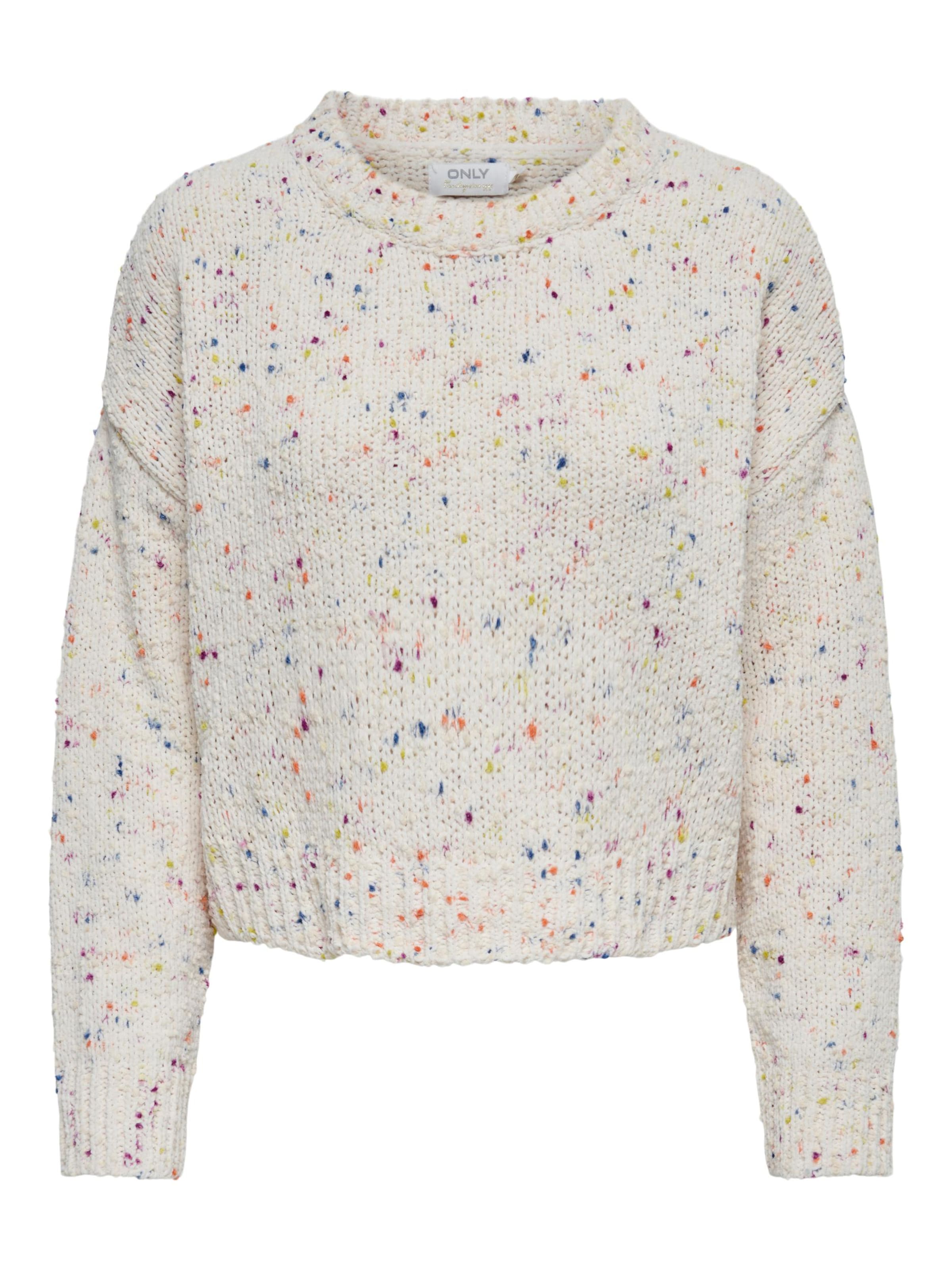 Pullover 'ONLGRACIE' di ONLY in bianco: frontale