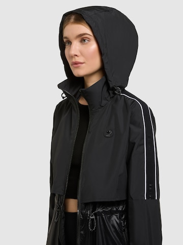 khujo Raincoat 'IZZA' in Black