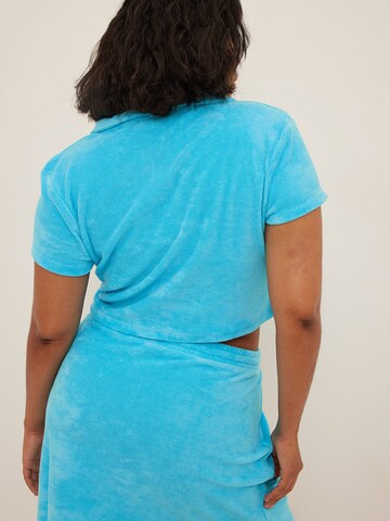NA-KD Blouse in Blue