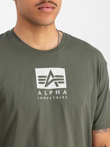 ALPHA INDUSTRIES Koszulka w kolorze zielony