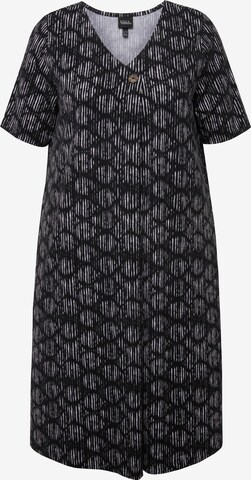 Ulla Popken Kleid in Schwarz: Vorderseite