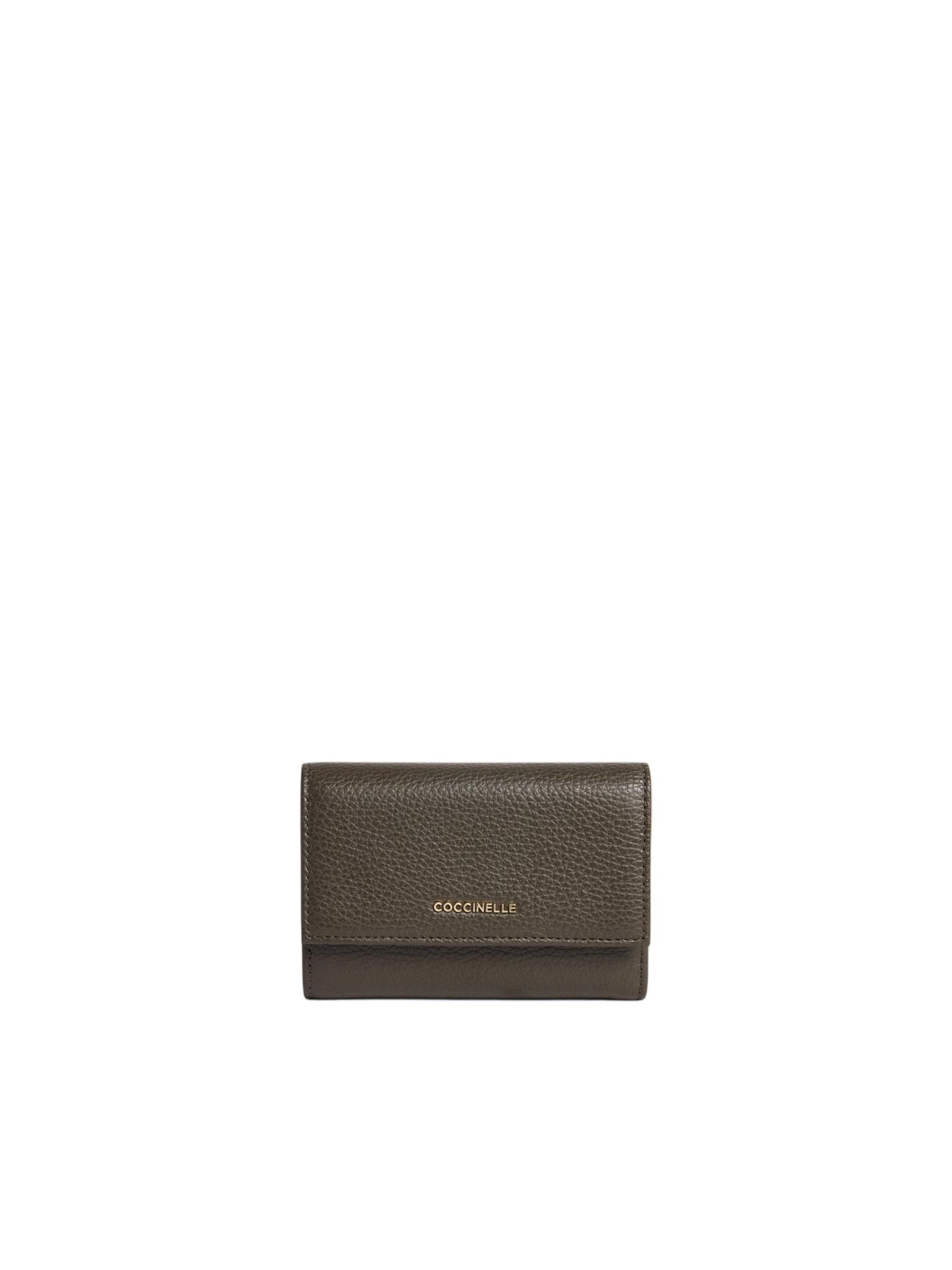 Coccinelle - Cartera 'Metallic 1000m 1' en verde: frente