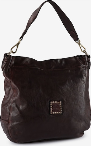 Borsa a spalla 'Ottavia' di Campomaggi in marrone: frontale