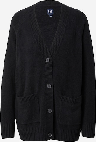 GAP Knit cardigan in Black: front