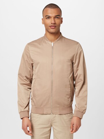 Bruun & Stengade Tussenjas 'Tapia' in Beige: voorkant