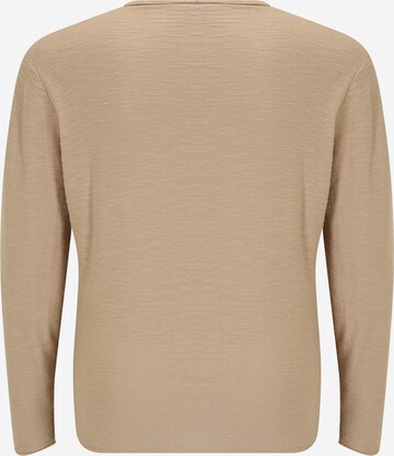 Jack & Jones Plus Sweater in Beige