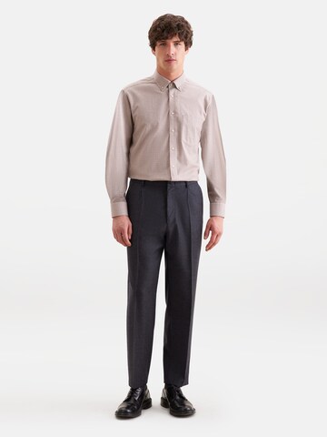 Coupe regular Chemise SEIDENSTICKER en beige