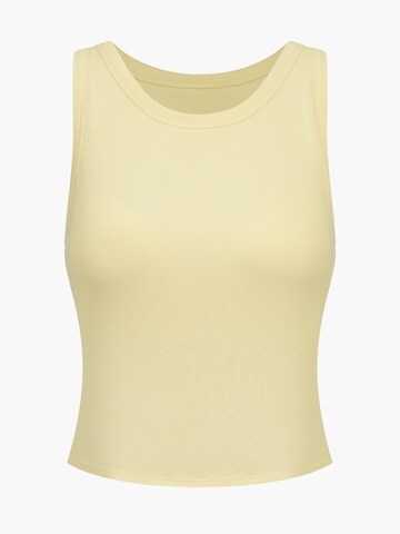 cfab (formerly creamy fabrics) Top 'Tank Bratop' in Yellow: front