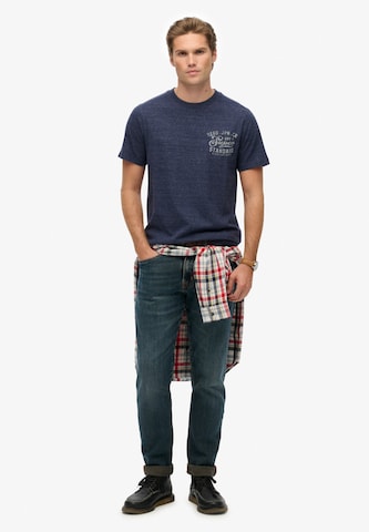 T-Shirt Superdry en bleu