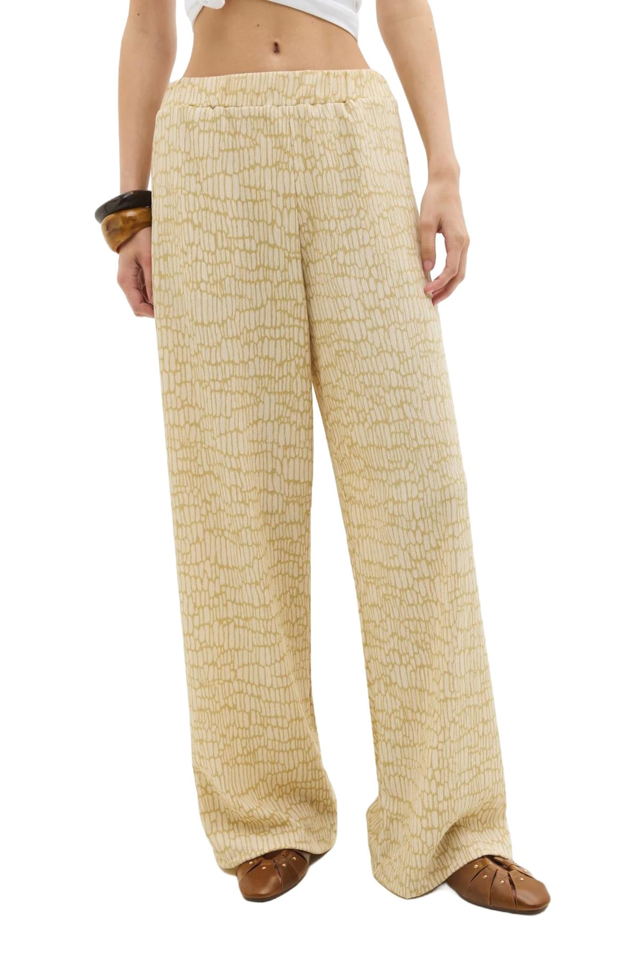 No Matter What Hose in Beige: Vorderseite