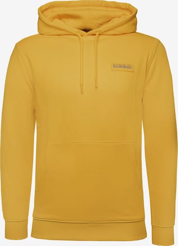 NAPAPIJRI Sweatshirt in Yellow: front
