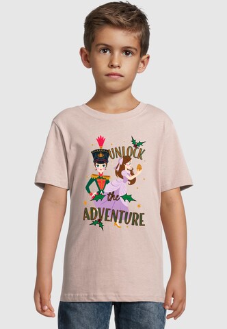 ABSOLUTE CULT Shirt 'The Nutcracker - Unlock The Adventure' in Pink: front