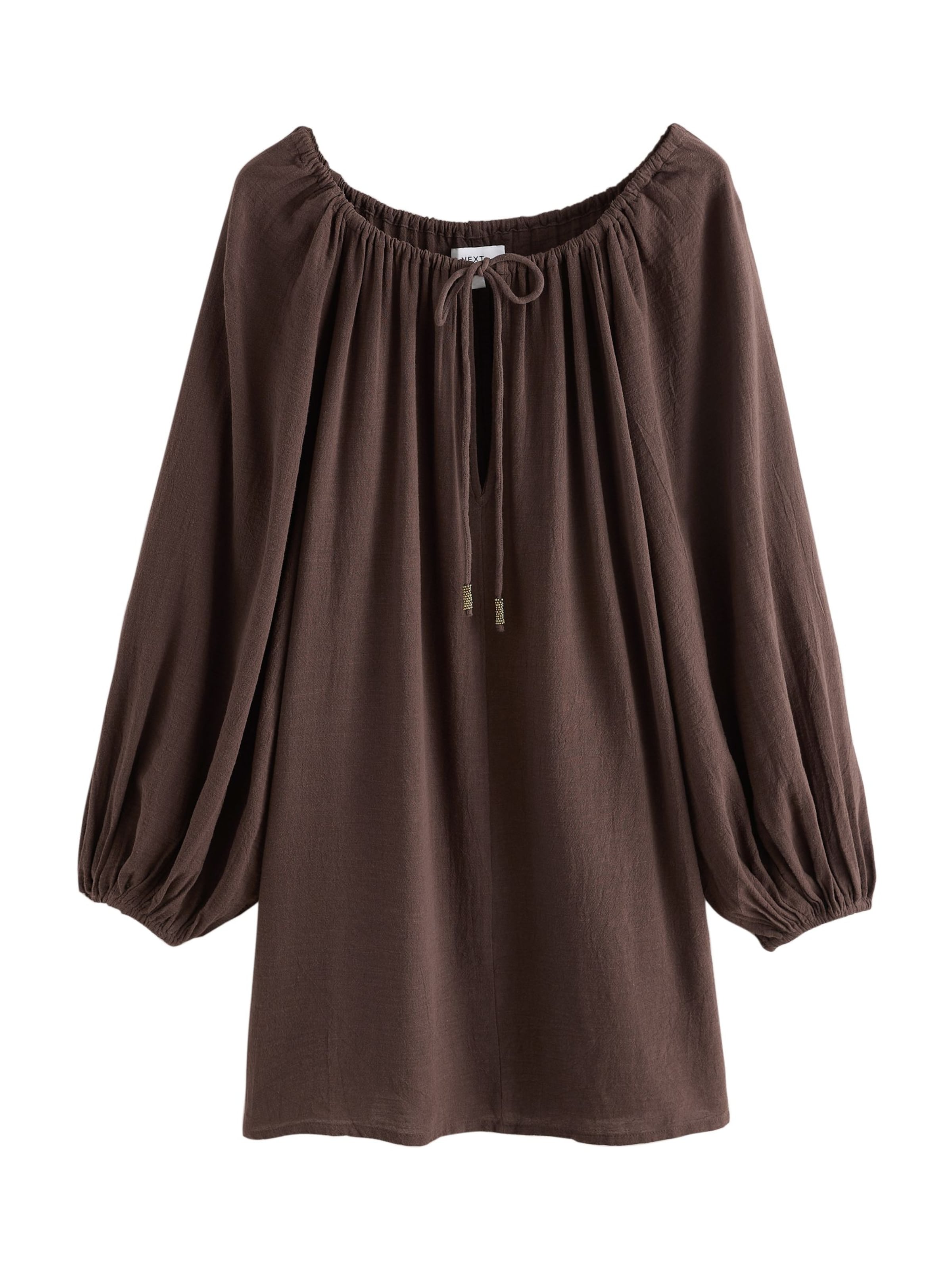 Robe Next en marron : devant