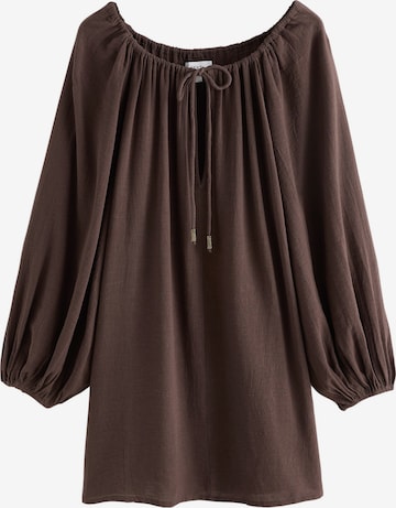 Robe Next en marron : devant
