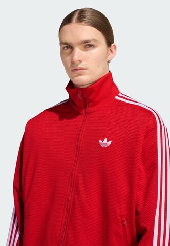 ADIDAS ORIGINALS Sweatjacke 'Firebird Adicolor' in Rot