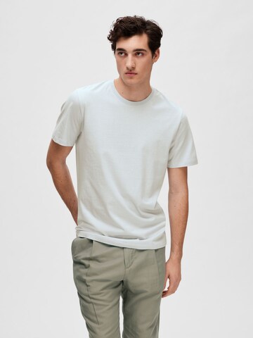 SELECTED Shirt in Blauw: voorkant