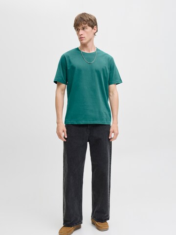 JACK & JONES Slim fit Koszulka w kolorze zielony