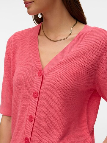 Cardigan 'VMNewflex' VERO MODA en rose