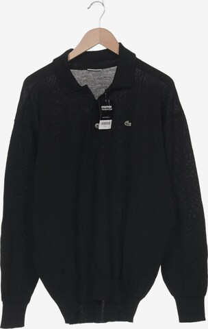 LACOSTE Sweater & Cardigan in XXL in Black: front
