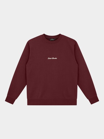 Pull-over 'Last Bucks | Wave Sweater' Last Bucks en rouge : devant