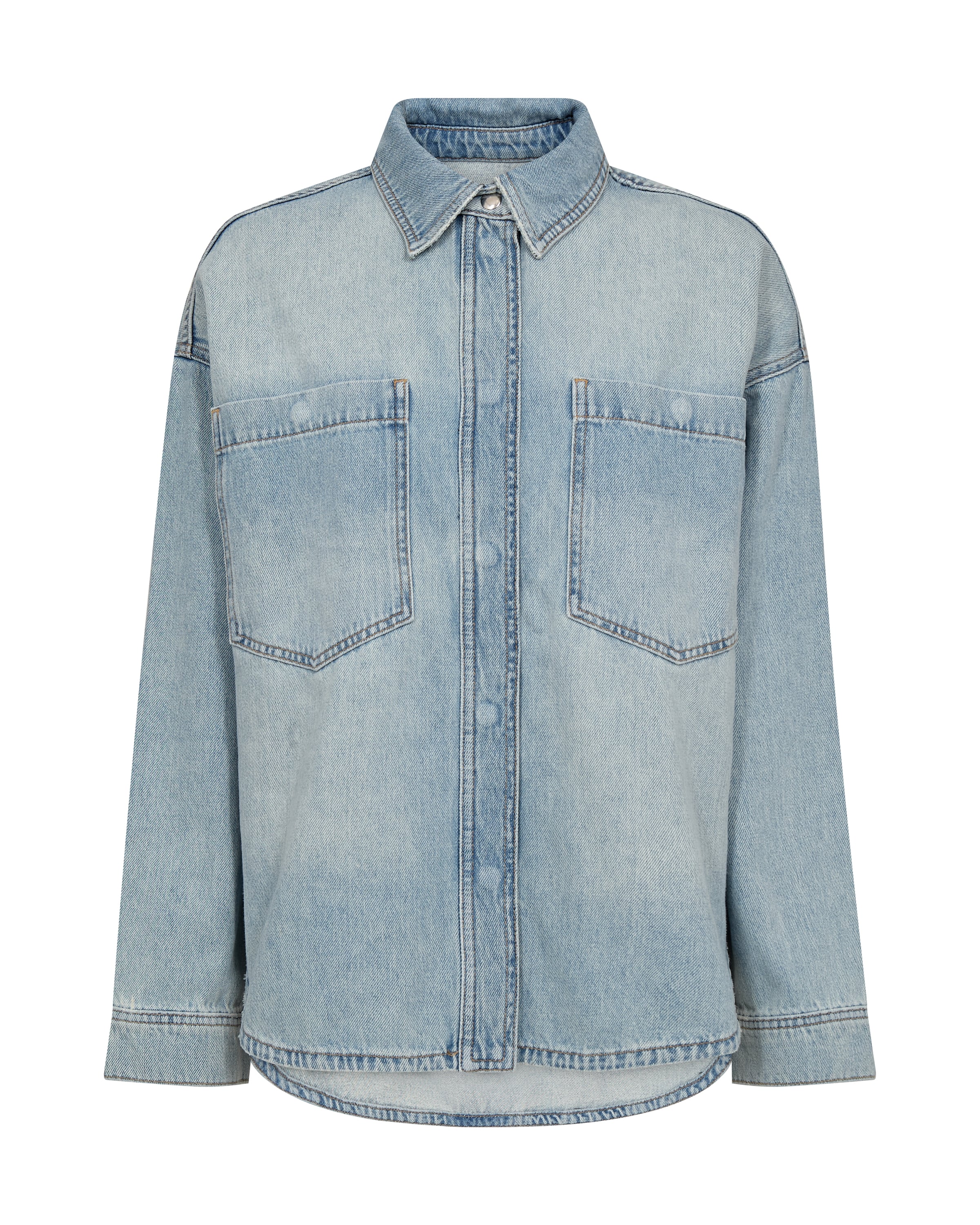 Chemisier MOS MOSH en bleu : devant