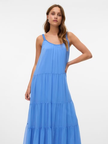 VERO MODA Jurk 'VMSmilla' in Blauw