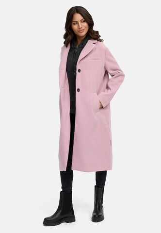 NAVAHOO Between-seasons coat 'Kekstraum 14' in Pink