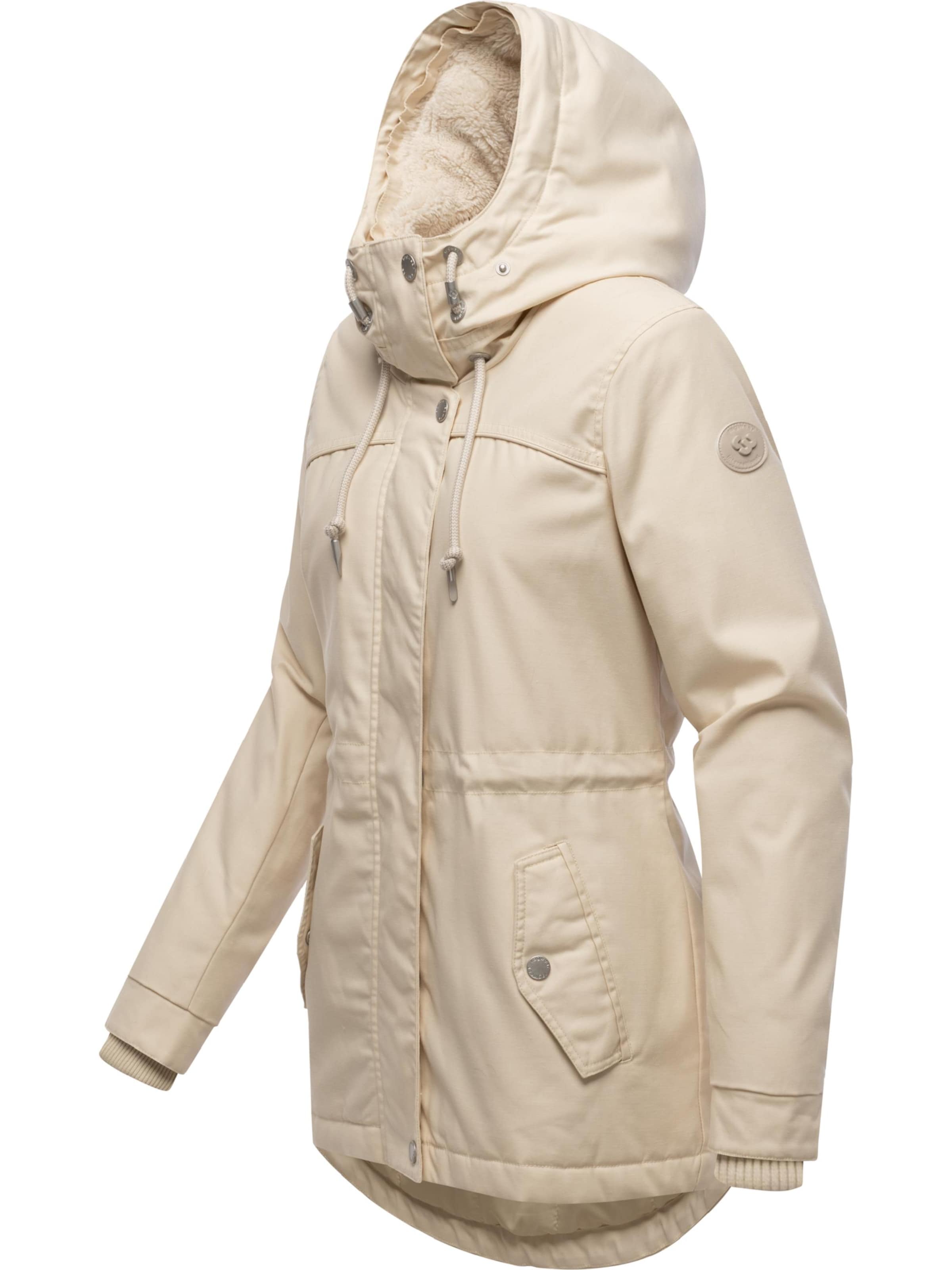 Ragwear Winterparka 'Tawny Short' in Beige
